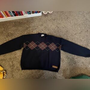 TAYLOR SWIFT ARGYLE SWEATER RED TV ERA